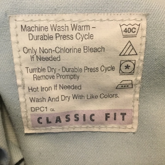 Men’s Dockers khakis 33x34 Classic Fit Blue Jeans - Picture 11 of 16